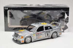 Mercedes 190E 2.5-16 EVO II W201 #6 Team AMG Mercedes K. Rosberg DTM 1992 Minichamps 1:18 155923606 Metal — billede 6 af 6