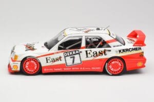 Mercedes 190E 2.5-16 EVO II W201 #7 Team AMG K. Thiim DTM 1991 Minichamps 1:18 155913607 Metal — billede 5 af 6