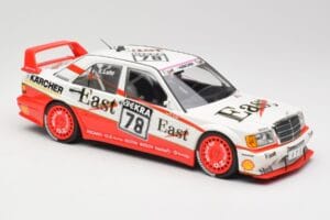 Mercedes 190E 2.5-16 EVO II W201 #78 Team AMG E. Lohr DTM 1991 Minichamps 1:18 155913678 Metal — billede 2 af 6