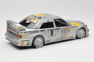 Mercedes 190E 2.5-16 EVO II W201 #8 Zung Fu E. Lohr Guia Race Macau 1992 Minichamps 1:18 155923608 Metal — billede 3 af 6