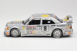 Mercedes 190E 2.5-16 EVO II W201 #8 Zung Fu E. Lohr Guia Race Macau 1992 Minichamps 1:18 155923608 Metal — billede 5 af 6