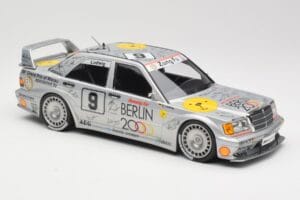 Mercedes 190E 2.5-16 EVO II W201 #9 Zung Fu K. Ludwig Guia Race Macau 1992 Minichamps 1:18 155923609 Metal — billede 2 af 6