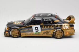 Mercedes 190E 2.5-16 EVO II W201 #9 Zung Fu K. Ludwig Guia Race Macau 1991 Minichamps 1:18 155913609 Metal — billede 5 af 6