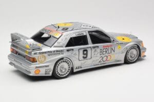 Mercedes 190E 2.5-16 EVO II W201 #9 Zung Fu K. Ludwig Guia Race Macau 1992 Minichamps 1:18 155923609 Metal — billede 3 af 6