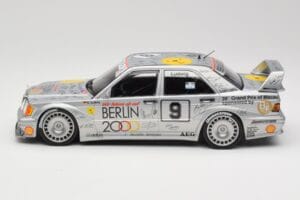 Mercedes 190E 2.5-16 EVO II W201 #9 Zung Fu K. Ludwig Guia Race Macau 1992 Minichamps 1:18 155923609 Metal — billede 5 af 6