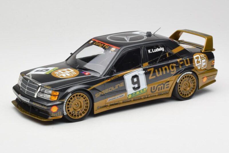 Mercedes 190E 2.5-16 EVO II W201 #9 Zung Fu K. Ludwig Guia Race Macau 1991 Minichamps 1:18 155913609 Metal