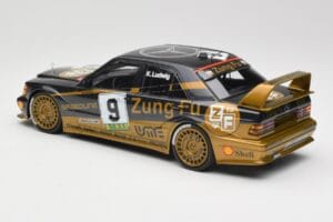 Mercedes 190E 2.5-16 EVO II W201 #9 Zung Fu K. Ludwig Guia Race Macau 1991 Minichamps 1:18 155913609 Metal — billede 4 af 6