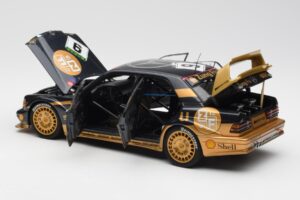 Mercedes 190E 2.5-16 Evo II #9 K. Ludwig Macau GP 3rd Place 1991 AUTOart 1:18 89135 Metal — billede 5 af 8