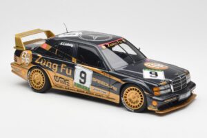 Mercedes 190E 2.5-16 Evo II #9 K. Ludwig Macau GP 3rd Place 1991 AUTOart 1:18 89135 Metal — billede 6 af 8