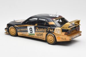 Mercedes 190E 2.5-16 Evo II #9 K. Ludwig Macau GP 3rd Place 1991 AUTOart 1:18 89135 Metal — billede 7 af 8