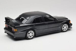 Mercedes 190E W201 2.5-16 EVO 2 Sort Metallic Minichamps 1:18 155036100 Metal — billede 2 af 6