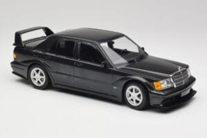 Mercedes 190E W201 2.5-16 EVO 2 Sort Metallic Minichamps 1:18 155036100 Metal — billede 4 af 6