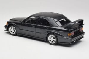 Mercedes 190E W201 2.5-16 EVO 2 Sort Metallic Minichamps 1:18 155036100 Metal — billede 5 af 6