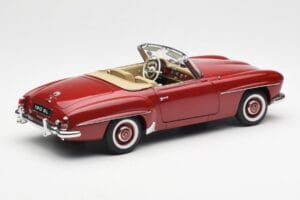 Mercedes 190SL W198 Rød AUTOart 1:18 76116 Metal — billede 3 af 8