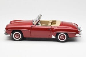 Mercedes 190SL W198 Rød AUTOart 1:18 76116 Metal — billede 4 af 8