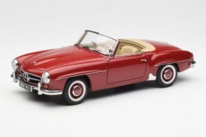 Mercedes 190SL W198 Rød AUTOart 1:18 76116 Metal