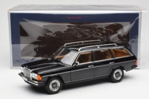 Mercedes 200 T S123 Sort Norev 1:18 183735 Metal — billede 8 af 8