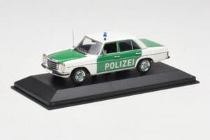 Mercedes 200 W115 Politi Minichamps 1:43 400034090 Metal — billede 2 af 4