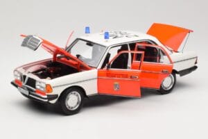 Mercedes 200 W123 Ambulance Hvid Norev 1:18 183834 Metal — billede 2 af 8