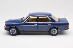 Mercedes 200 W123 Surf Blå Norev 1:18 183710 Metal — billede 4 af 8