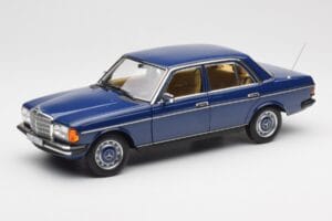 Mercedes 200 W123 Surf Blå Norev 1:18 183710 Metal