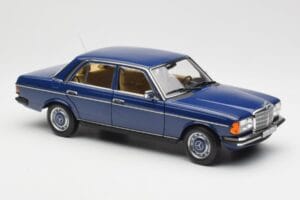 Mercedes 200 W123 Surf Blå Norev 1:18 183710 Metal — billede 6 af 8