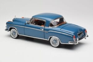 Mercedes 220 SE W128 Blå Sun Star 1:18 3561 Metal — billede 7 af 8
