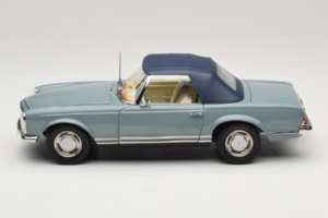 Mercedes 230 SL W113 Horizon Blue Norev 1:18 183992 Metal — billede 5 af 9