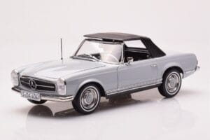 Mercedes 230 SL W113 Pagoda Grå Norev 1:18 183990 Metal — billede 3 af 8