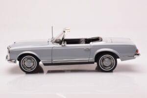 Mercedes 230 SL W113 Pagoda Grå Norev 1:18 183990 Metal — billede 5 af 8