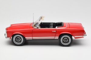 Mercedes 230 SL W113 Pagoda Rød Norev 1:18 B660640596 Metal — billede 4 af 8