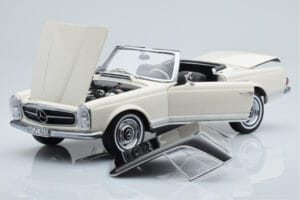 Mercedes 230 SL W113 Pagoda Hvid Begrænset Udgave Norev 1:18 183768 Metal — billede 2 af 9