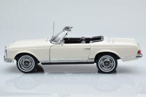 Mercedes 230 SL W113 Pagoda Hvid Begrænset Udgave Norev 1:18 183768 Metal — billede 4 af 9