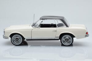 Mercedes 230 SL W113 Pagoda Hvid Begrænset Udgave Norev 1:18 183768 Metal — billede 5 af 9