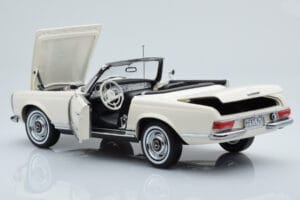 Mercedes 230 SL W113 Pagoda Hvid Begrænset Udgave Norev 1:18 183768 Metal — billede 6 af 9