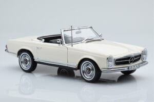 Mercedes 230 SL W113 Pagoda Hvid Begrænset Udgave Norev 1:18 183768 Metal — billede 7 af 9