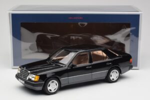 Mercedes 230E W124 AMG Wheels Sort Limited Edition Norev 1:18 183950 Metal — billede 12 af 12