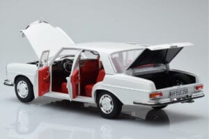 Mercedes 250 SE W108 Hvid Begrænset Udgave Norev 1:18 183763 Metal — billede 5 af 8