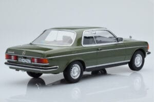 Mercedes 280 CE W123 Coupe Grøn Norev 1:18 183704 Metal — billede 2 af 6