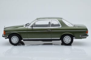 Mercedes 280 CE W123 Coupe Grøn Norev 1:18 183704 Metal — billede 3 af 6