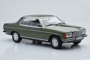 Mercedes 280 CE W123 Coupe Grøn Norev 1:18 183704 Metal — billede 4 af 6