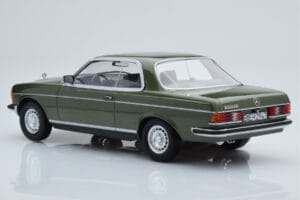 Mercedes 280 CE W123 Coupe Grøn Norev 1:18 183704 Metal — billede 5 af 6