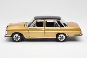 Mercedes 280 SE W108 Beige Forhandlerudgave Norev 1:18 B66040680 Metal — billede 4 af 8