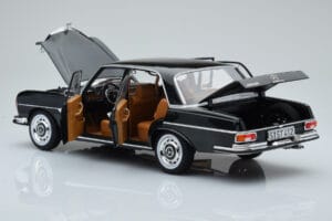 Mercedes 280 SE W108 Grøn Norev 1:18 183935 Metal — billede 5 af 8
