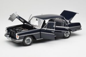 Mercedes 280 SE W108 Midnight Blå Norev 1:18 B66040597 Metal — billede 2 af 8