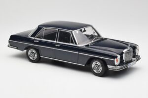 Mercedes 280 SE W108 Midnight Blå Norev 1:18 B66040597 Metal — billede 6 af 8