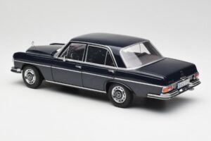 Mercedes 280 SE W108 Midnight Blå Norev 1:18 B66040597 Metal — billede 7 af 8