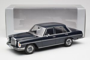 Mercedes 280 SE W108 Midnight Blå Norev 1:18 B66040597 Metal — billede 8 af 8