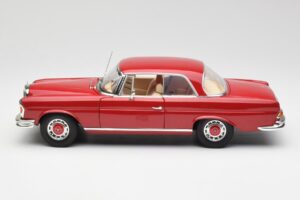 Mercedes 280 SE W108 Rød Norev 1:18 193527 Metal — billede 4 af 8