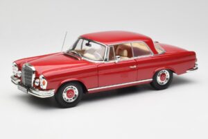 Mercedes 280 SE W108 Rød Norev 1:18 193527 Metal